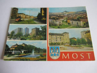 Most - Skupova třída, pohled k sídlišti Požatecká..