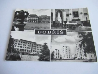 Dobříš - zámek, sanatorium, sídliště