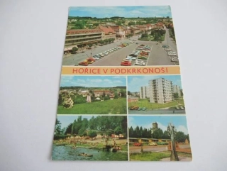 Hořice v Podkrkonoší - Revoluční náměstí, Sochařské symposion, Nová výstavba..