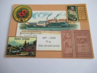 Pivovar Protivín - Klub sběratelů kuriozit