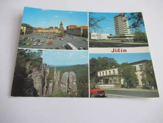 Jičín - Gottwaldovo náměstí, hotel Start, Český ráj, Kbelnice