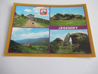 Jeseníky - chata na Šeráku, vrcholové skalisko na Keprníku..