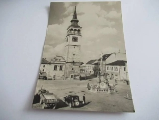 Dobruška - náměstí F. L. Věka s radnicí