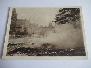 Praha - Václavské náměstí - Pálení Hitlerů