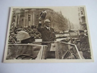 Praha - Staroměstské náměstí - Příjezd presidenta Dr. Ed. Beneše