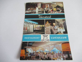 Brno - hotel International, restaurant Lucullus