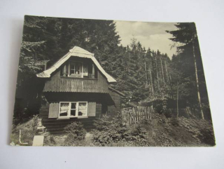 Šumava - Špičák - chaloupka v lese