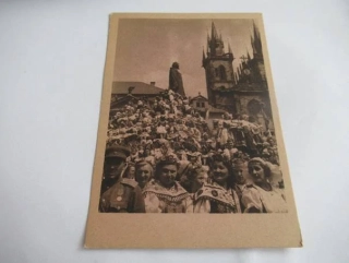 Praha -  Kostnický plamen - Květen 1945