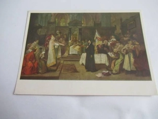 V. Brožík: M. Jan Hus před koncilem kostnickým