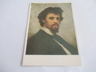 V. Brožík: Podobizna J. V. Myslbeka