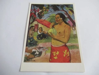 Paul Gauguin - žena s ovocem