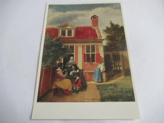 Pieter De Hooch: před dveřmi