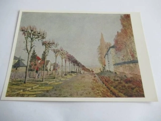 Alfred Sisley: Venkovská cesta