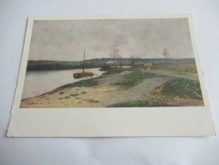 A. Chittussi: Krajina s řekou