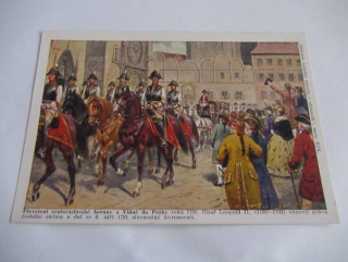Převezení svatováclavské koruny z Vídně do Praky 1791