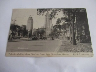 Chicago - Palmolive Building, Drake Hotel and Tower, Lake Shore Drive - USA