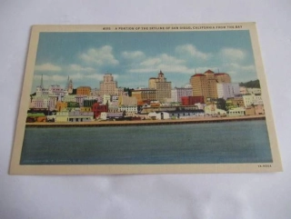 San Diego, California - A portion of the skyline - USA