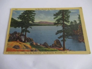 San Bernardino, California - Big Bear Lake from the West End - USA