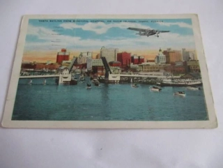 Florida - Tampa skyline from Municipal Hospital, on Davis Islands - USA