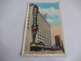 Detroit, Michigan - Michigan Theatre building - USA