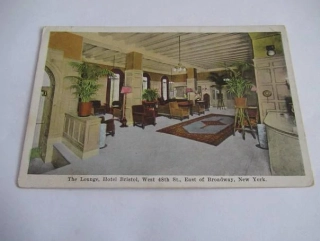 New York - The Lounge, Hotel Bristol - USA