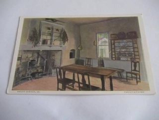 Mount Vernon - Family kitchen - USA