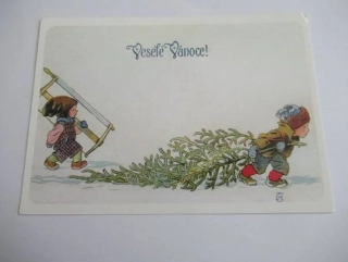 Kluci se stromečkem - Vánoce
