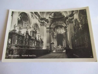 Velehrad - vnitřek basiliky