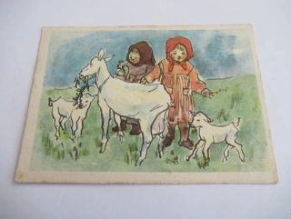 I. Vraná - Holčičky a kozi
