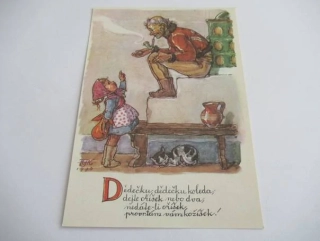 M. Fischerová - Kvěchová: Dědeček s holčičkou