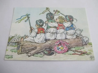 M. Fischerová - Kvěchová: Děti s pomlázkou