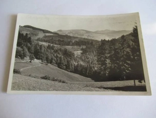 Valašské Klobouky - pohled na Kaňur a Vršatec
