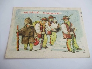 Karol Ondreička - chlapci ve sněhu