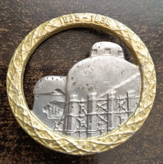 Velký odznak budování československého opevnění 1935–1938 bunkr ŘOP