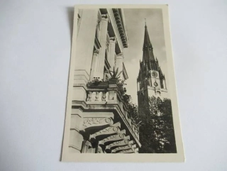 Spišská Nová Ves - Metský dom a r. k. kostol  - Slovensko