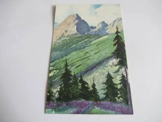 Jára Sedláček: Tatry - Solisko u Štrbského Plesa - Slovensko