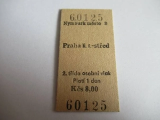 Nymburk město B - Praha hl. n.-střed