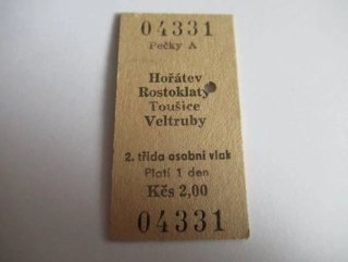 Pečky A - Hořátev - Rostoklaty - Toušice - Veltruby