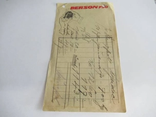 Účet - Berson 750