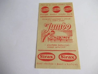 Sidol - Nejlepší domácí cididlo kovů. Sirax - čistí všechno v domě a kuchyni, Jumbo - prostředek budoucnosti, pracuje samočinně!