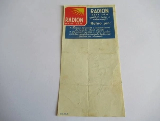 Radion - pere sám, rychleji, běleji a úsporněji