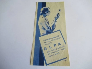 Francovka Alpa - V domácí lékarničce nemá nikdy chyběti francovka Alpa