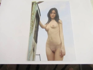 Ženský akt - Krásná dívka - Fotografie cca 19 x 12,5 cm