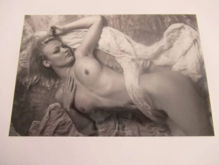 Ženský akt - Krásná dívka - Fotografie cca 18,5 x 12,5 cm