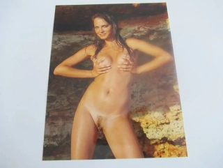Ženský akt - Krásná dívka - Fotografie cca 16 x 12,5 cm