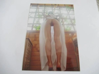 Ženský akt - Krásná dívka - Fotografie cca 18 x 12,5 cm