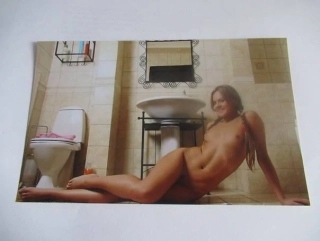 Ženský akt - Krásná dívka - Fotografie cca 20 x 12,5 cm