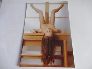 Ženský akt - Krásná dívka - Fotografie cca 18,5 x 12,5 cm