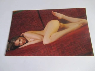 Ženský akt - Krásná dívka - Fotografie cca 20 x 12,5 cm