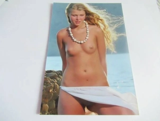 Ženský akt - Krásná dívka - Fotografie cca 18,5 x 12,5 cm